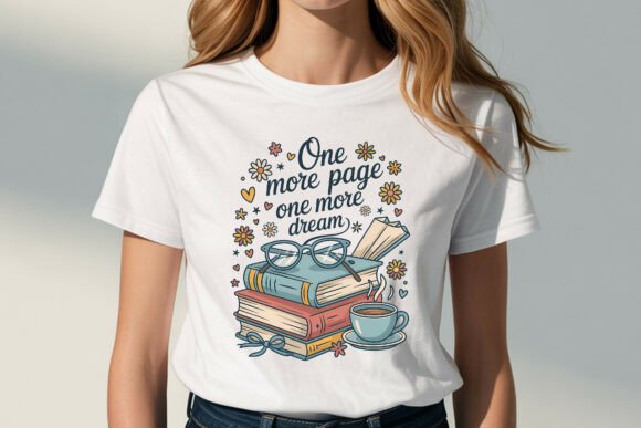 Book Reading Quote Bookworm Sublimation Graphics T-Shirt Designs