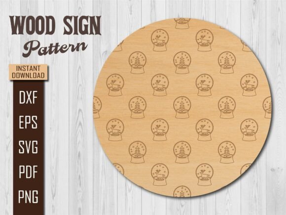 Christmas Tree Reindeer Laser Wood Sign Graphics for Publishing