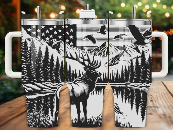 Elk Deer River Graphics for Crafts Review