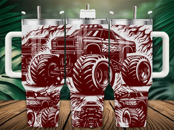 Monster Truck Laser Tumbler: A Designer's Review
