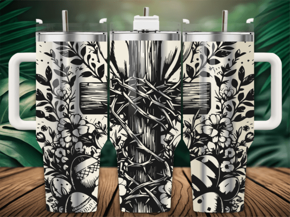 Religious Easter Cross Tumbler – Design Review